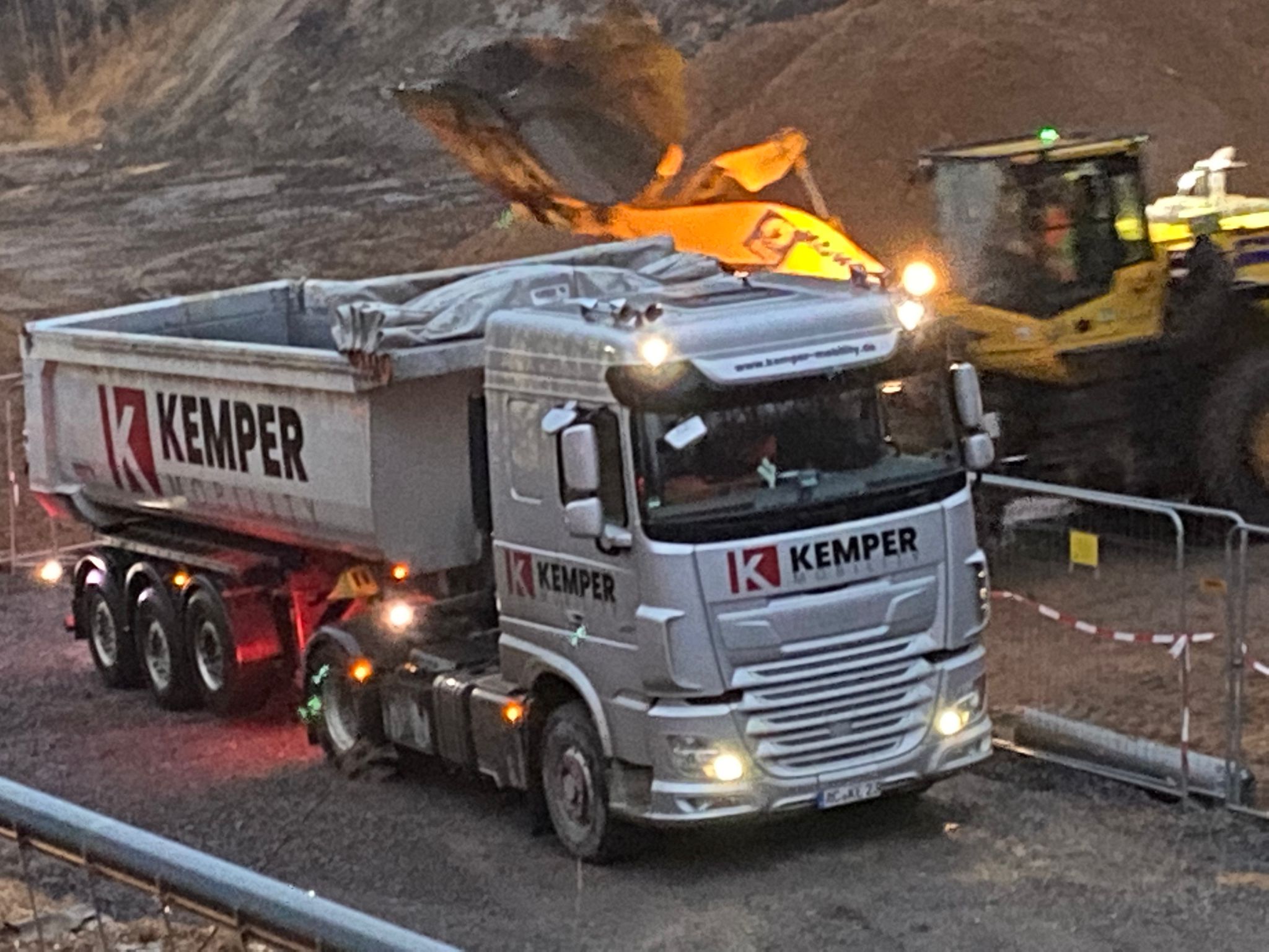 Transporte und Baustoffe
